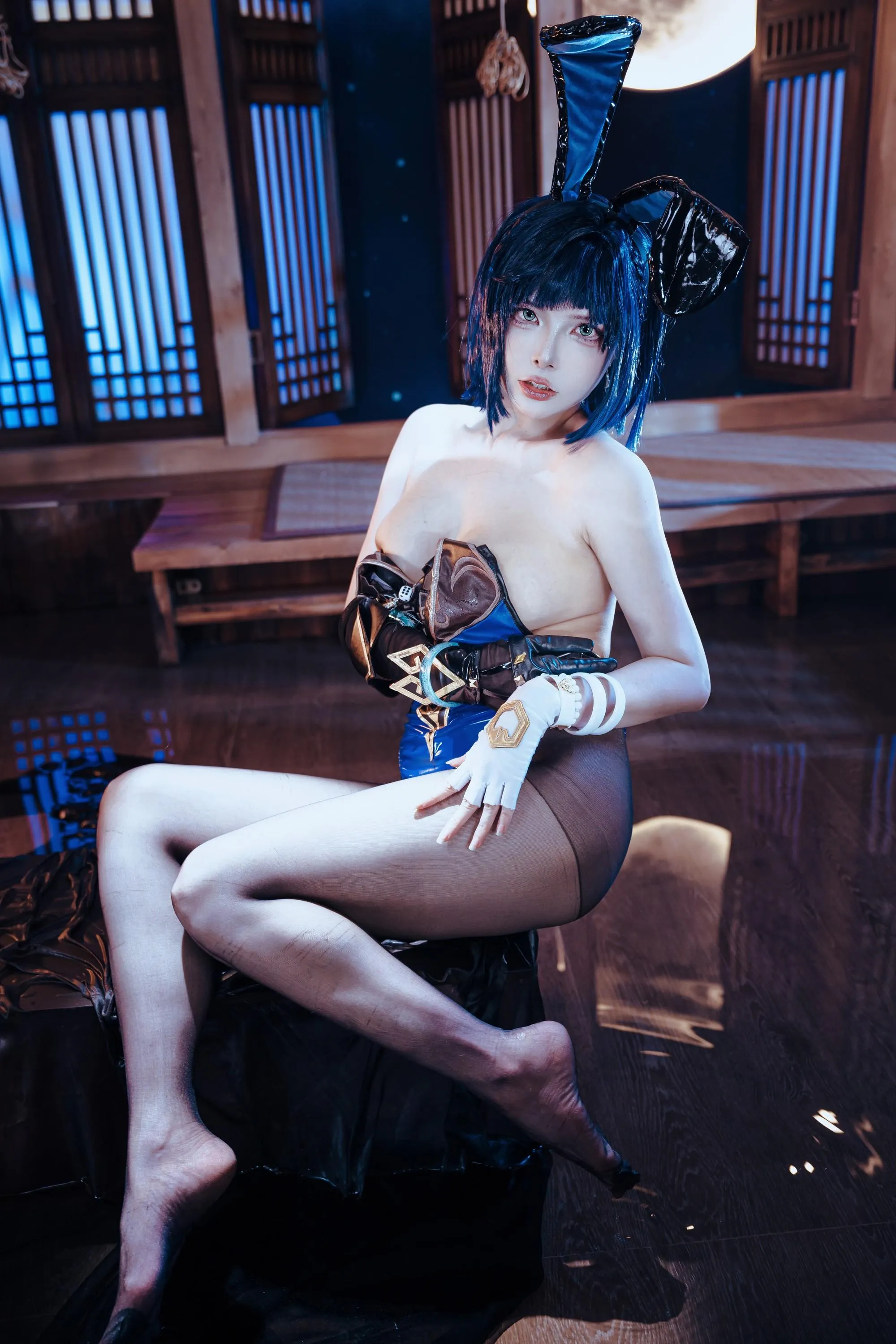 秋和柯基 – NO.105 夜兰 兔女郎 [92P]插图5